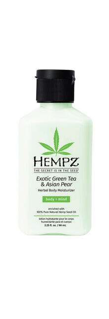 Hempz Exotic Green Tea and Asian Pear Herbal Moisturizer Travel Size Hempz Exotic Green Tea and Asian Pear Herbal Moisturizer Travel Size